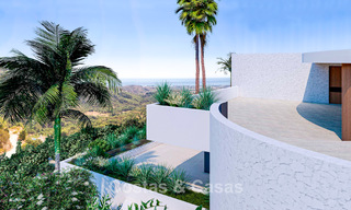 High-end designervilla met panoramisch berg- en zeezicht te koop in een gated resort in Benahavis - Marbella 74910 