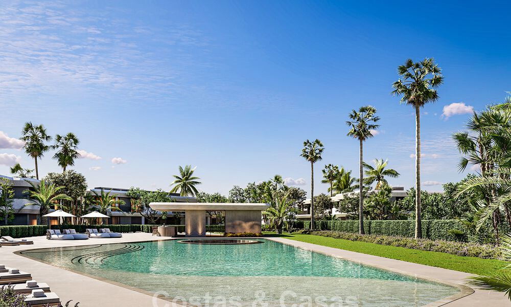 Pre-launch! Nieuwe, innovatieve appartementen met adembenemend zeezicht te koop in Casares, Costa del Sol 74761