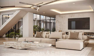 Nieuw op de markt. Avant-garde stijl appartementen met fantastische zeezicht te koop in Benahavis - Marbella 774212 