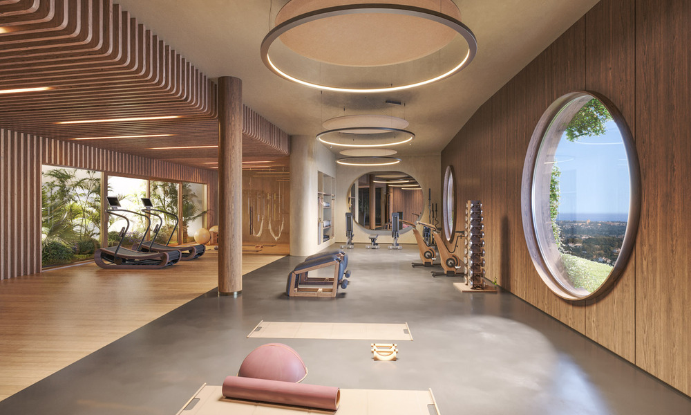 Nieuw op de markt. Avant-garde stijl appartementen met fantastische zeezicht te koop in Benahavis - Marbella 778319