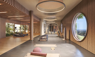 Nieuw op de markt. Avant-garde stijl appartementen met fantastische zeezicht te koop in Benahavis - Marbella 778319 