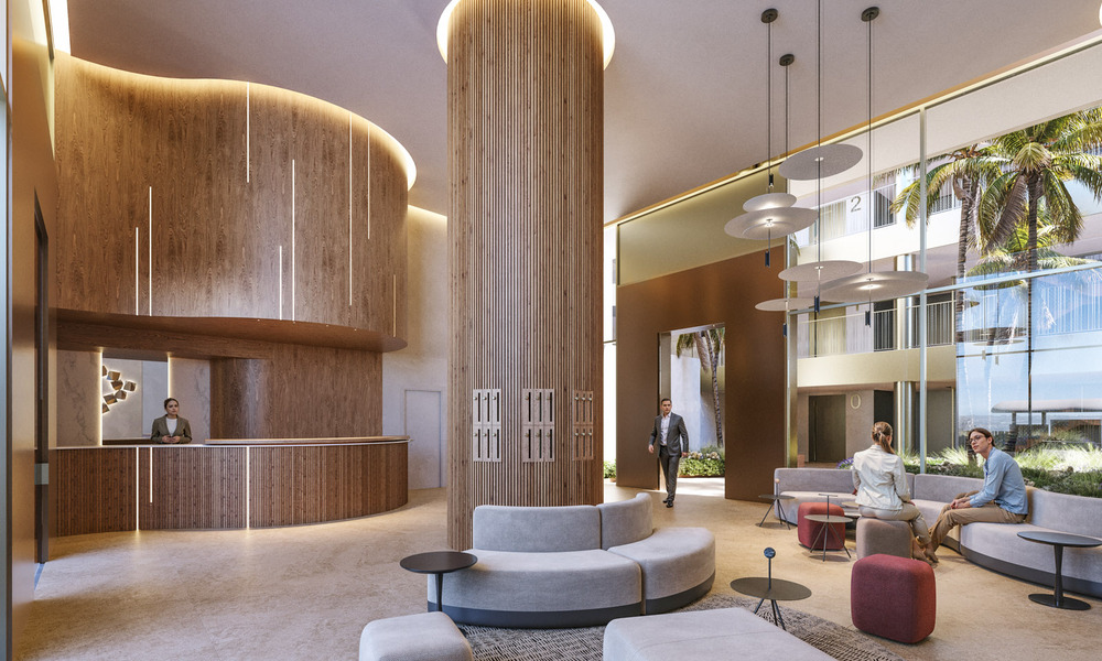 Nieuw op de markt. Avant-garde stijl appartementen met fantastische zeezicht te koop in Benahavis - Marbella 778322