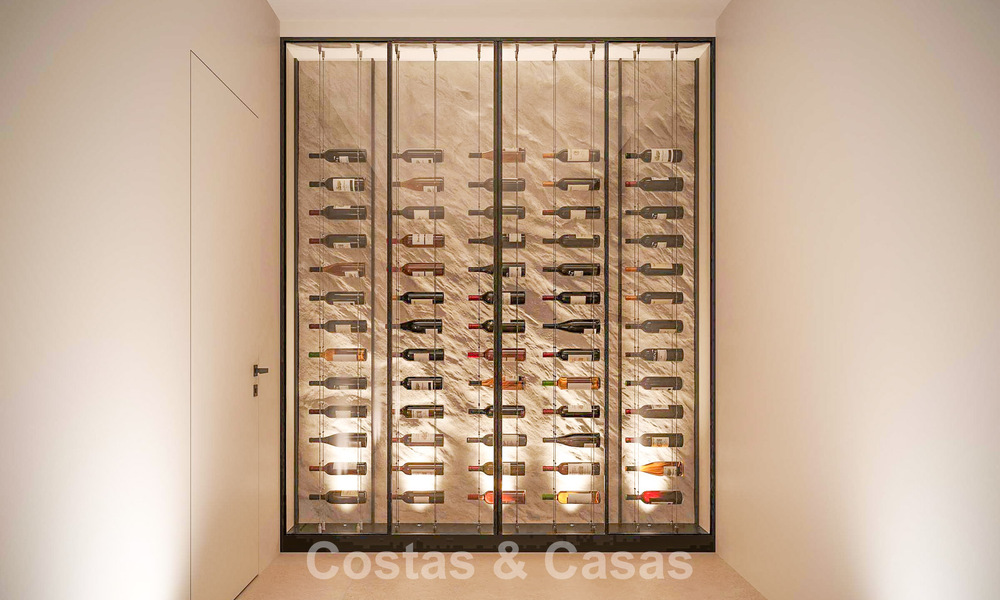 Indrukwekkende nieuwbouwvilla’s te koop met uitzicht op zee, golf en bergen in Benahavis - Marbella 74895