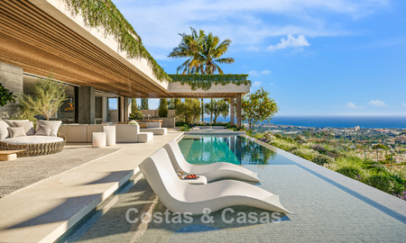 Indrukwekkende nieuwbouwvilla’s te koop met uitzicht op zee, golf en bergen in Benahavis - Marbella 787413