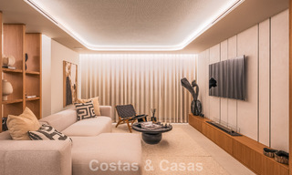 Prestigieus gerenoveerd penthouse met panoramisch zeezicht te koop in Nueva Andalucia’s golfvallei, Marbella 773616 