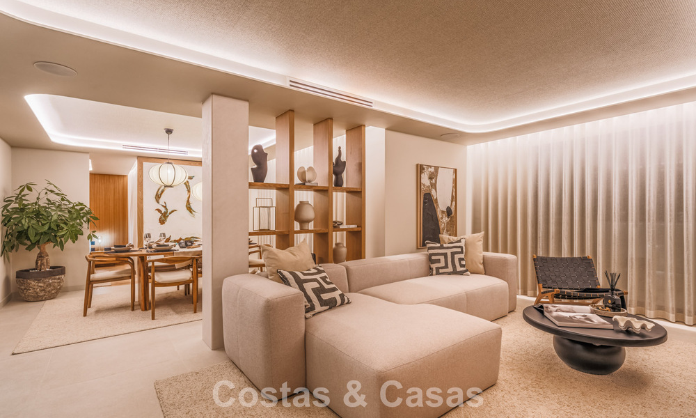 Prestigieus gerenoveerd penthouse met panoramisch zeezicht te koop in Nueva Andalucia’s golfvallei, Marbella 773619