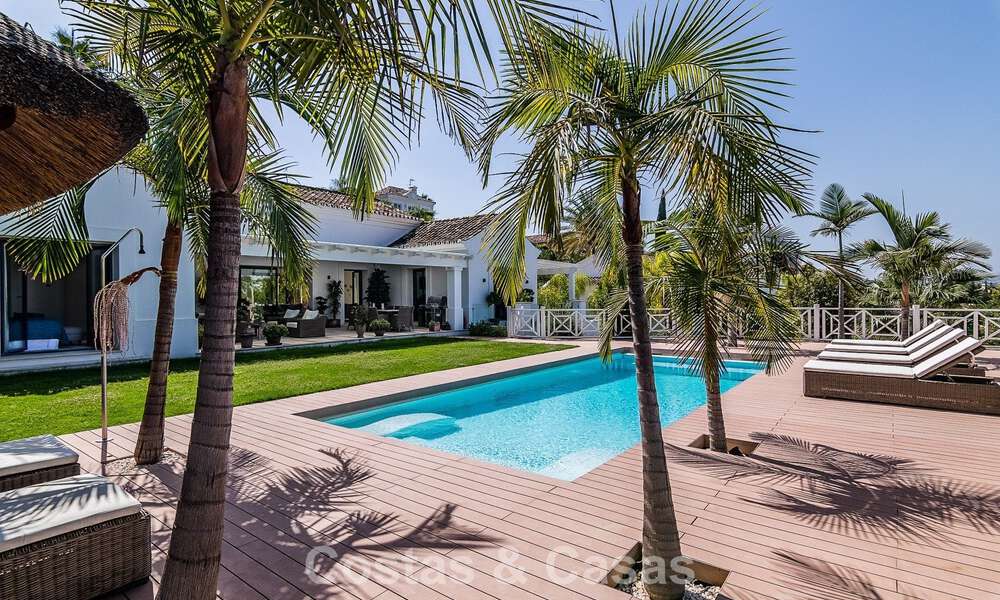 Luxevilla met tijdloos-Mediterraan design te koop in een gewilde golfomgeving van Nueva Andalucia, Marbella 773709