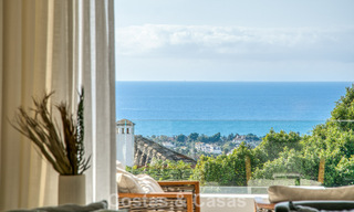 Luxueus duplex appartement te koop met zeezicht in een hoogstaand Sierra Blanca complex op Marbella’s Golden Mile 774573 