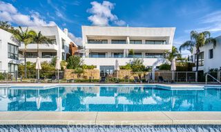 Luxueus duplex appartement te koop met zeezicht in een hoogstaand Sierra Blanca complex op Marbella’s Golden Mile 774595 