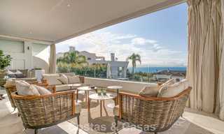 Luxueus duplex appartement te koop met zeezicht in een hoogstaand Sierra Blanca complex op Marbella’s Golden Mile 774607 