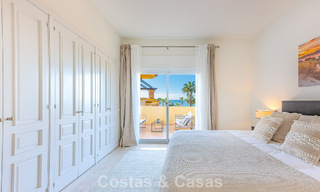 Ruim 3-slaapkamer appartement met panoramisch zeezicht te koop in een strandcomplex ten oosten van Marbella centrum 774660 