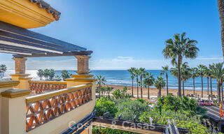 Ruim 3-slaapkamer appartement met panoramisch zeezicht te koop in een strandcomplex ten oosten van Marbella centrum 774667 