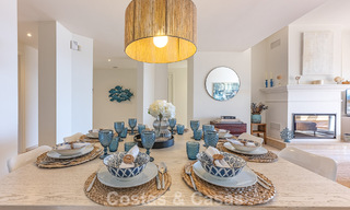 Ruim 3-slaapkamer appartement met panoramisch zeezicht te koop in een strandcomplex ten oosten van Marbella centrum 774694 