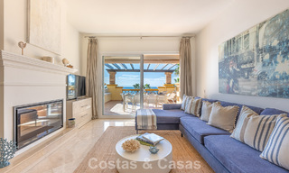 Ruim 3-slaapkamer appartement met panoramisch zeezicht te koop in een strandcomplex ten oosten van Marbella centrum 774698 
