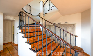 Prachtige villa in Spaanse stijl met prachtig uitzicht op zee te koop in Elviria, Oost Marbella 774761 