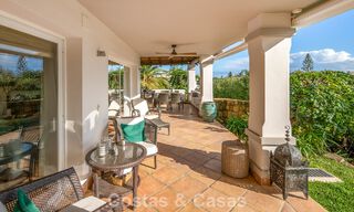 Prachtige villa in Spaanse stijl met prachtig uitzicht op zee te koop in Elviria, Oost Marbella 774762 