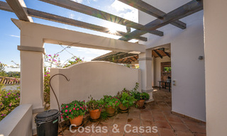 Prachtige villa in Spaanse stijl met prachtig uitzicht op zee te koop in Elviria, Oost Marbella 774767 