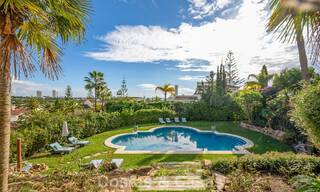 Prachtige villa in Spaanse stijl met prachtig uitzicht op zee te koop in Elviria, Oost Marbella 774772 