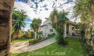 Prachtige villa in Spaanse stijl met prachtig uitzicht op zee te koop in Elviria, Oost Marbella 774778 
