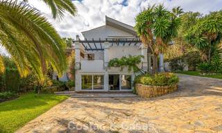Prachtige villa in Spaanse stijl met prachtig uitzicht op zee te koop in Elviria, Oost Marbella 774779 