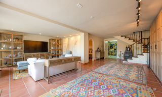 Prachtige villa in Spaanse stijl met prachtig uitzicht op zee te koop in Elviria, Oost Marbella 774786 