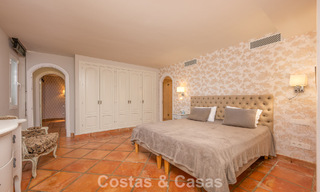 Prachtige villa in Spaanse stijl met prachtig uitzicht op zee te koop in Elviria, Oost Marbella 774787 