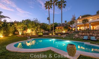 Prachtige villa in Spaanse stijl met prachtig uitzicht op zee te koop in Elviria, Oost Marbella 774802 