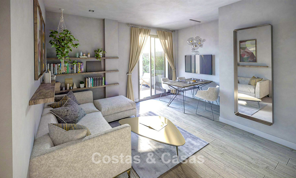 Moderne nieuwbouwappartementen met hedendaagse stijl te koop in Fuengirola, Costa del Sol 775020