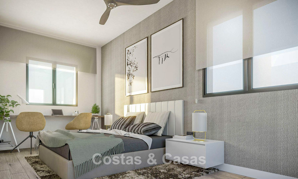 Moderne nieuwbouwappartementen met hedendaagse stijl te koop in Fuengirola, Costa del Sol 775024