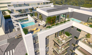 Moderne nieuwbouwappartementen met hedendaagse stijl te koop in Fuengirola, Costa del Sol 775025 