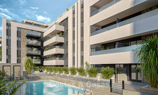 Moderne nieuwbouwappartementen met hedendaagse stijl te koop in Fuengirola, Costa del Sol 775026 