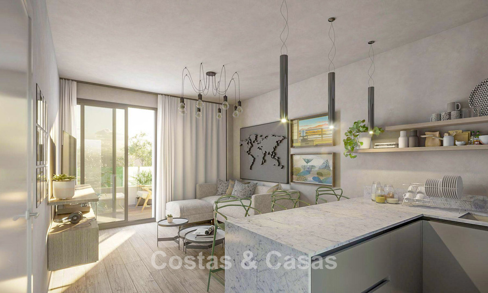 Moderne nieuwbouwappartementen met hedendaagse stijl te koop in Fuengirola, Costa del Sol 775028
