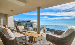 Instapklaar, vooruitstrevend appartement met panoramisch zeezicht te koop in Benalmadena, Costa del Sol 775488 