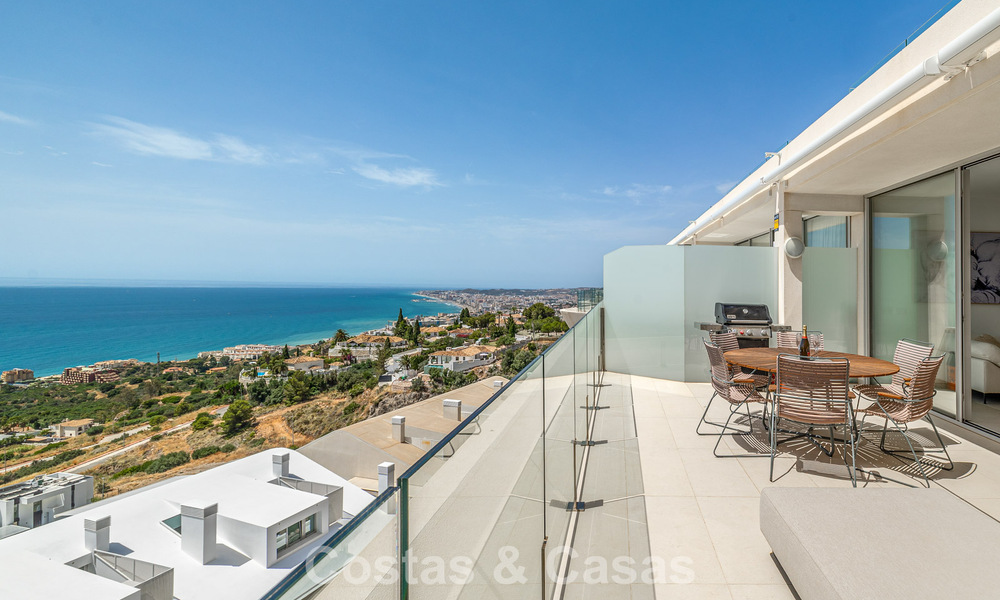 Moderne appartementen met fenomenaal zeezicht te koop in Benalmadena, Costa del Sol 807087