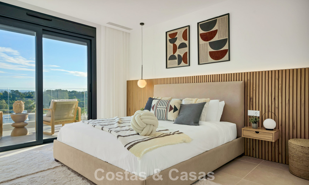 Recent gebouwd penthouse met ruim solarium te koop in een gated complex in Benahavis - Marbella 775441