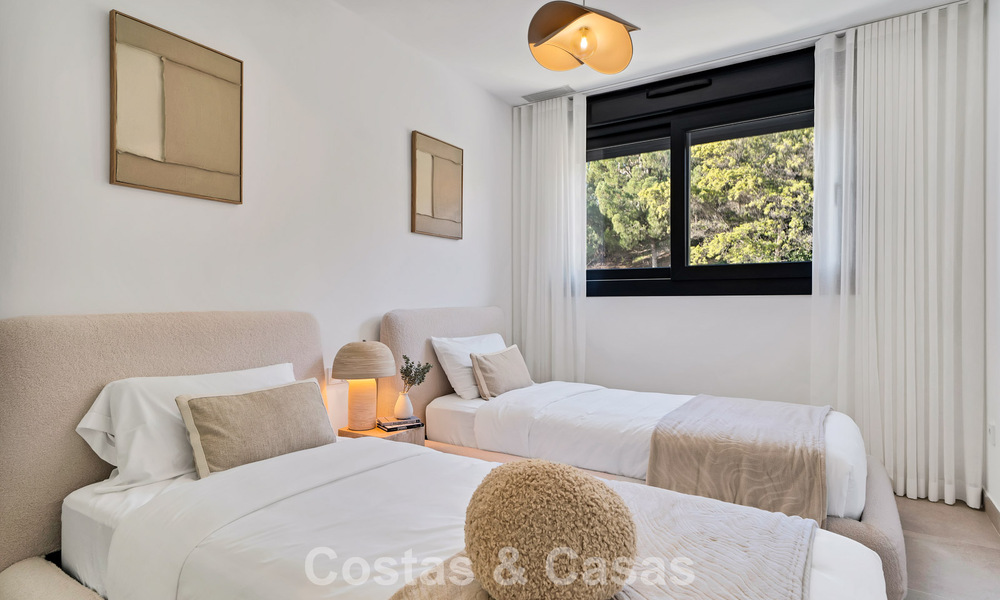 Recent gebouwd penthouse met ruim solarium te koop in een gated complex in Benahavis - Marbella 775452