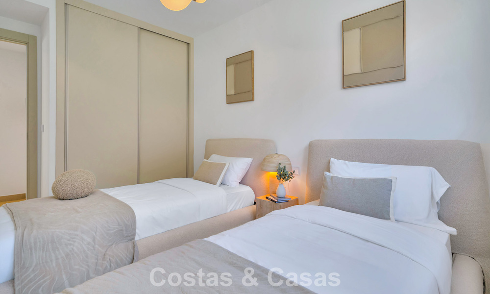 Recent gebouwd penthouse met ruim solarium te koop in een gated complex in Benahavis - Marbella 775455