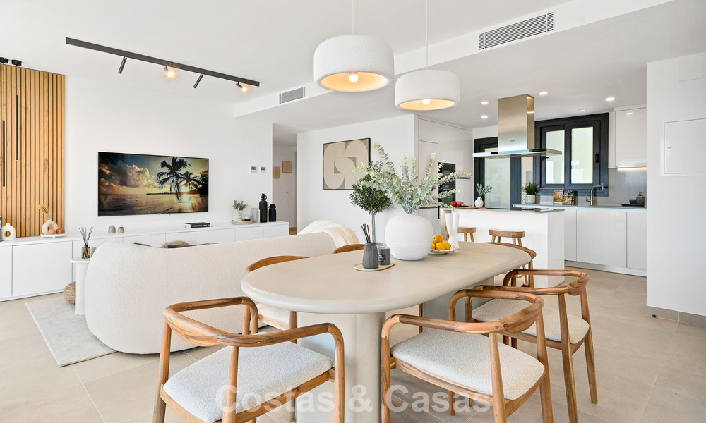 Recent gebouwd penthouse met ruim solarium te koop in een gated complex in Benahavis - Marbella 775465