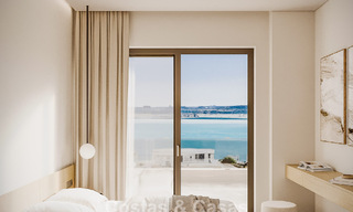 Stijlvolle nieuwbouwappartementen met subliem zeezicht te koop in Mijas Costa, Costa del Sol 775365 
