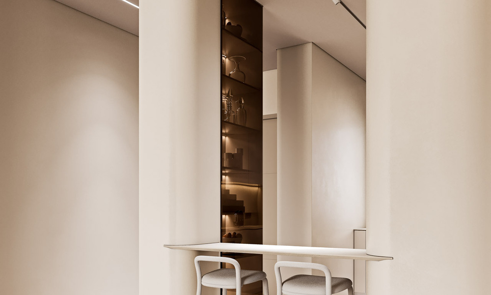 Stijlvolle nieuwbouwappartementen met subliem zeezicht te koop in Mijas Costa, Costa del Sol 775367