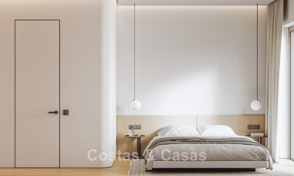 Stijlvolle nieuwbouwappartementen met subliem zeezicht te koop in Mijas Costa, Costa del Sol 775374