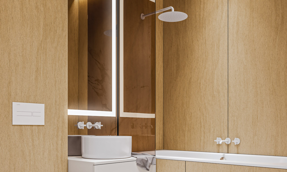 Stijlvolle nieuwbouwappartementen met subliem zeezicht te koop in Mijas Costa, Costa del Sol 775377