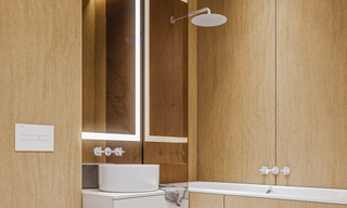 Stijlvolle nieuwbouwappartementen met subliem zeezicht te koop in Mijas Costa, Costa del Sol 775377 