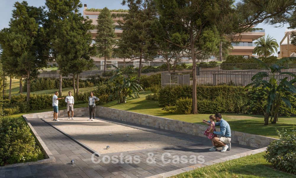 Stijlvolle nieuwbouwappartementen met subliem zeezicht te koop in Mijas Costa, Costa del Sol 775383