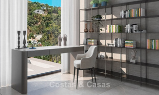 Gesofisticeerde designervilla met magnifiek zeezicht te koop in El Madroñal, Benahavis - Marbella 775231 