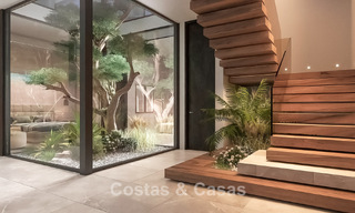 Gesofisticeerde designervilla met magnifiek zeezicht te koop in El Madroñal, Benahavis - Marbella 775233 