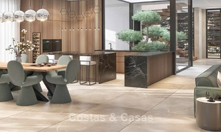 Gesofisticeerde designervilla met magnifiek zeezicht te koop in El Madroñal, Benahavis - Marbella 775242 