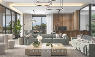 Gesofisticeerde designervilla met magnifiek zeezicht te koop in El Madroñal, Benahavis - Marbella 775243 