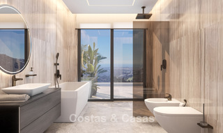 Gesofisticeerde designervilla met magnifiek zeezicht te koop in El Madroñal, Benahavis - Marbella 775249 