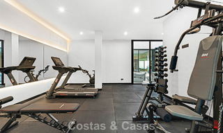 Geavanceerde designervilla met prachtig zeezicht te koop in El Madroñal, Benahavis - Marbella 796853 